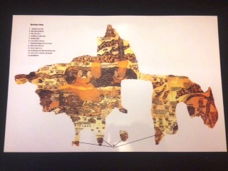 Madaba Map Framed - Click Image to Close